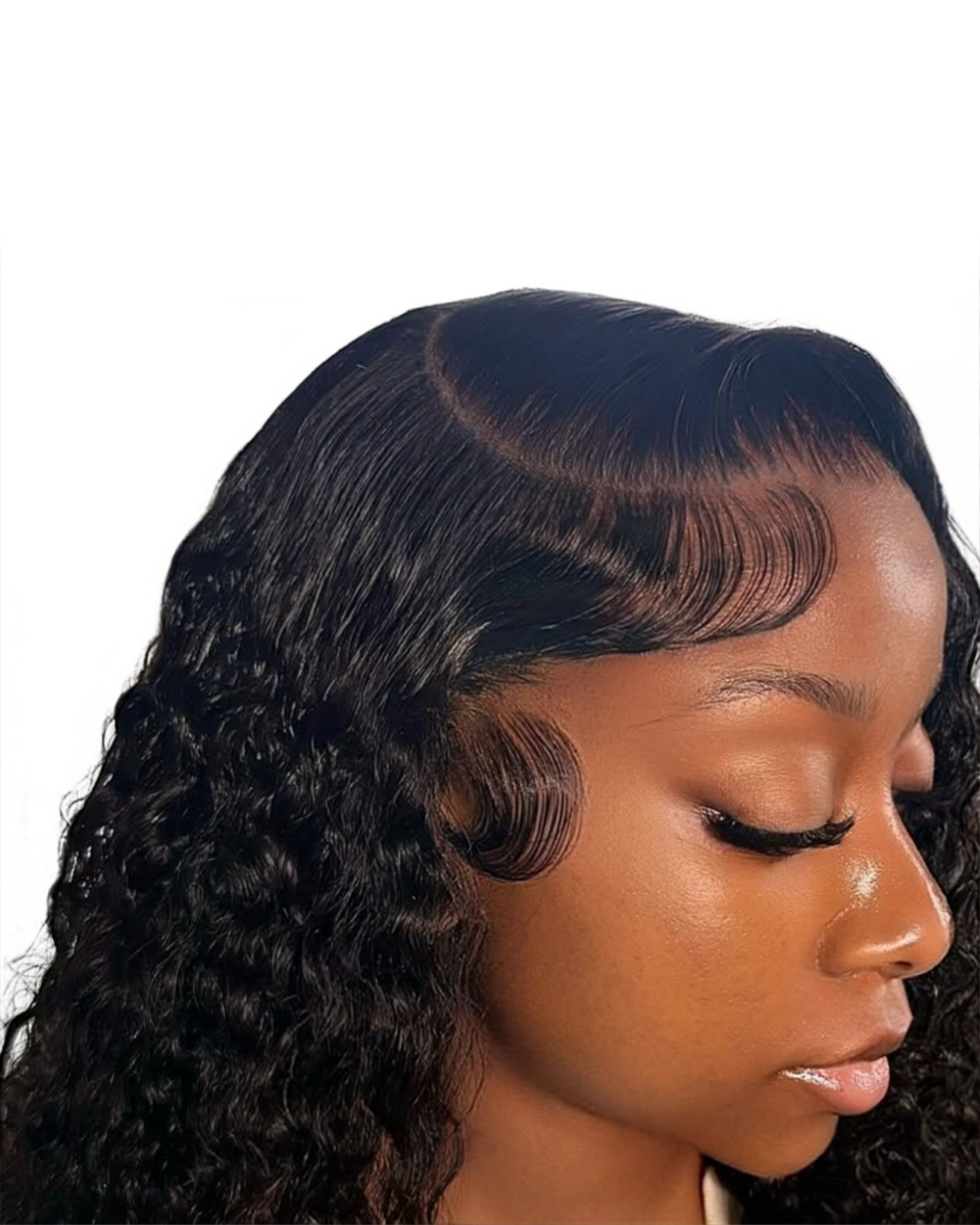 Spanish curly frontal